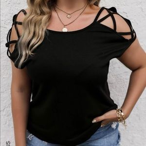 Women’s Black Tee Shirt. Brand New. Size 1X